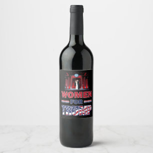 Women for Trump Wine Label