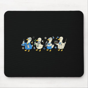 Women Funny Silly Goose Science Teacher Stem Ck To Mouse Pad