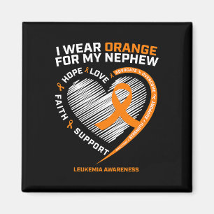 Women Gifts Leukaemia Awareness Nephew Leukaemia Magnet