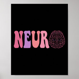 Women Girl Neurology Neuro Nurse Neuro Squad  Poster