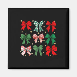 Women Girls Christmas Coquette Matching Costume Magnet