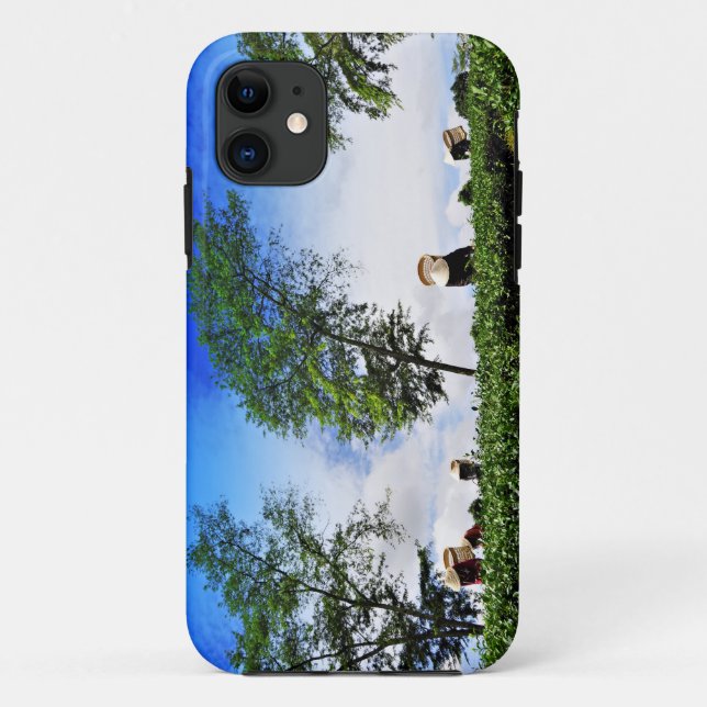 Women Harvesting Tea Case-Mate iPhone Case (Back)