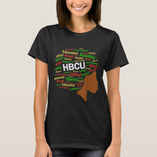 Women HBCU Grad Afro History Girls Historical Blac T-Shirt
