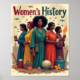 Women History  Poster