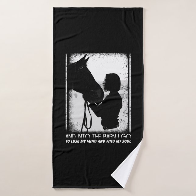 Women Horse Lover Gifts Bath Towel (Bath Towel)