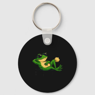 women I Farting Frog Just Sometimes Key Ring