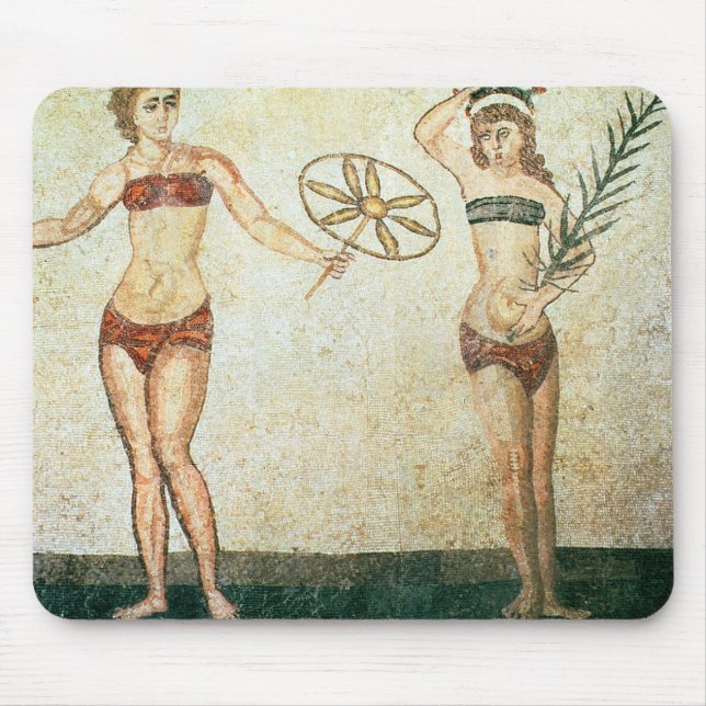 Women in 'bikinis' mouse pad (Front)