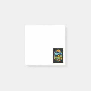 Women In Construction Retro Empowerment Post-it Notes