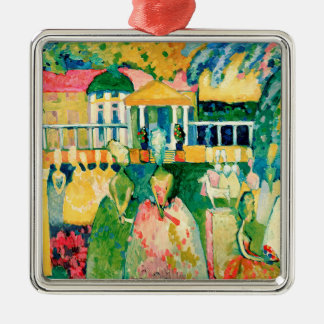 Women in Crinolines, 1909 Metal Tree Decoration