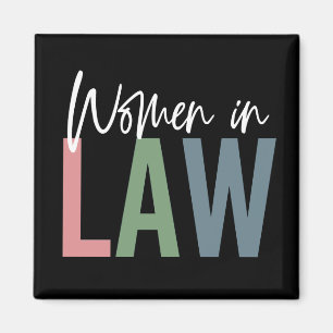 Women In Law Retro Attorney Law School Student Magnet