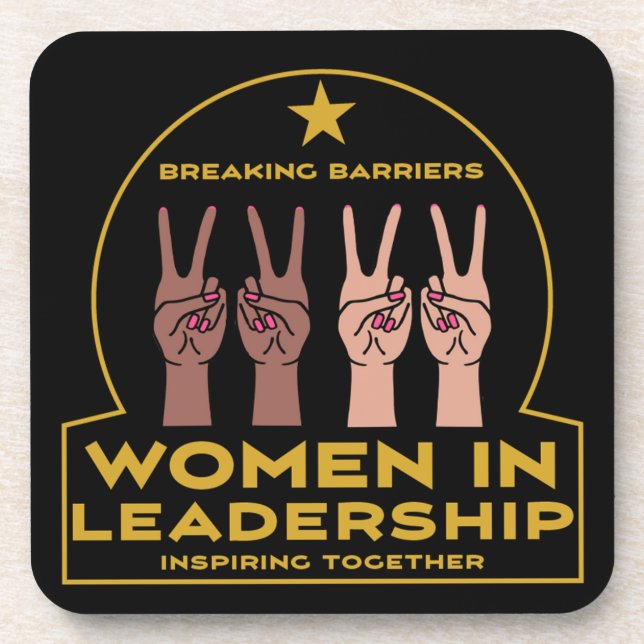 Women In leadership Coaster (Front)