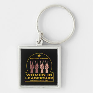 Women In leadership Key Ring