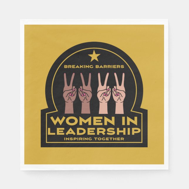 Women In leadership Napkin (Front)