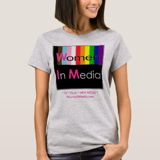 Women In Media Tee Shirt Grey