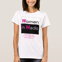 Women In Media Tee Shirt White