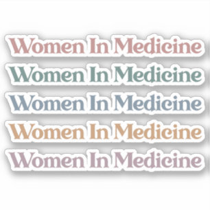 Women in Medicine Retro Future Nurse Med Student