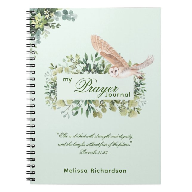 Women In Ministry Pastors Wife Prayer Journal  (Front)