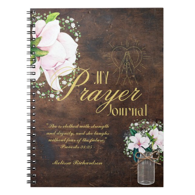 Women In Ministry Pastors Wife Prayer Journal  (Front)