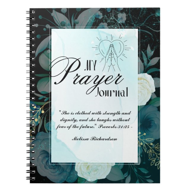 Women In Ministry Pastors Wife Prayer Journal  (Front)
