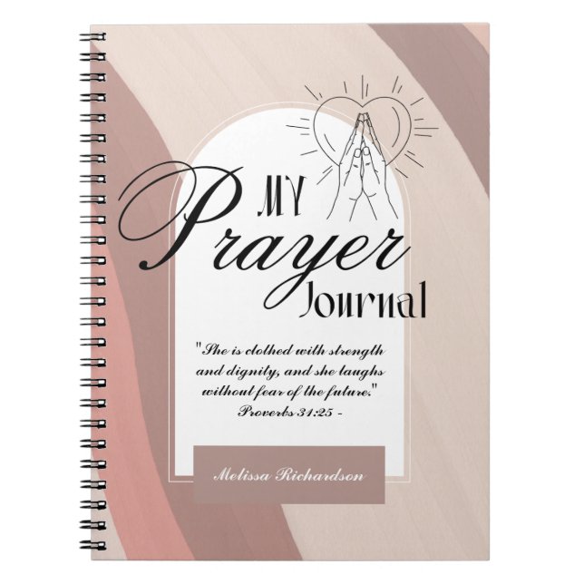 Women In Ministry Pastors Wife Prayer Journal  (Front)