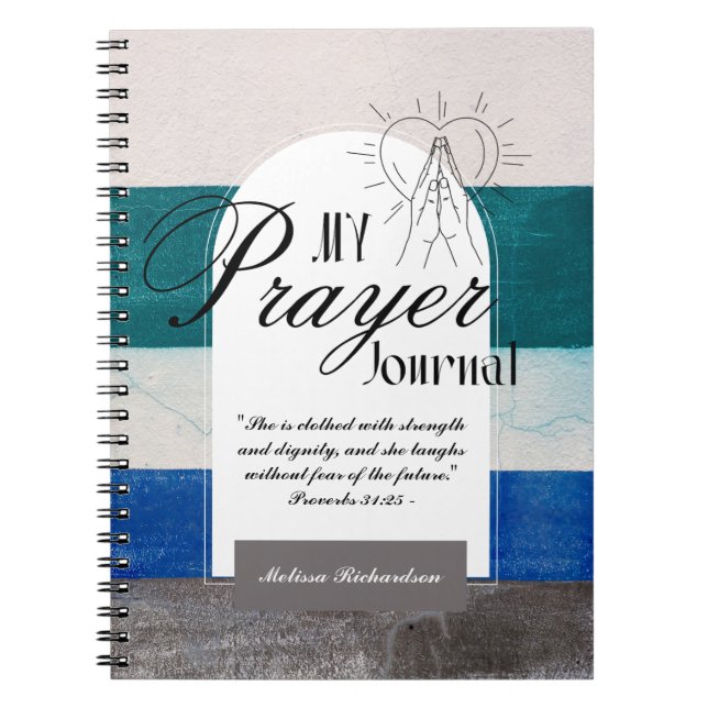 Women In Ministry Pastors Wife Prayer Journal  (Front)