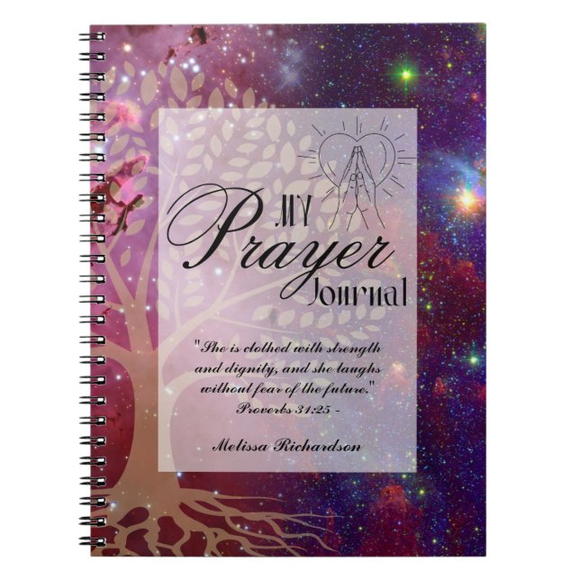 Women In Ministry Pastors Wife Prayer Journal  (Front)