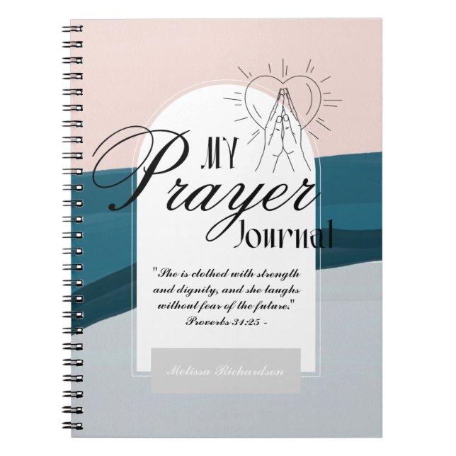 Women In Ministry Pastors Wife Prayer Journal  (Front)