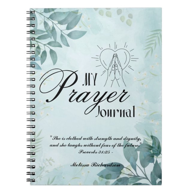Women In Ministry Pastors Wife Prayer Journal  (Front)
