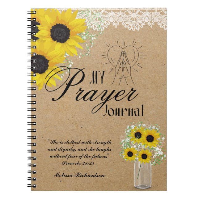 Women In Ministry Pastors Wife Prayer Journal  (Front)