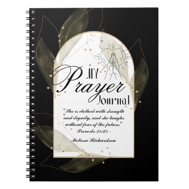 Women In Ministry Pastors Wife Prayer Journal  (Front)