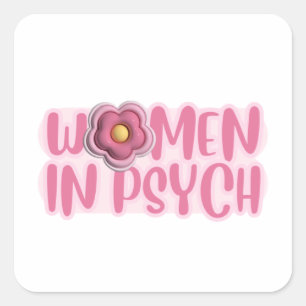 Women in Psychology Sticker