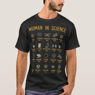 Women In Science, History Of Science  T-Shirt