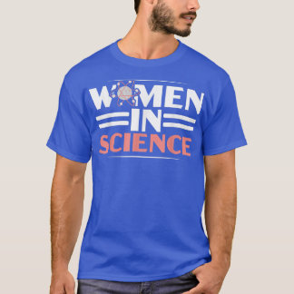 Women In Science STEM Squad Biology Major Steminis T-Shirt