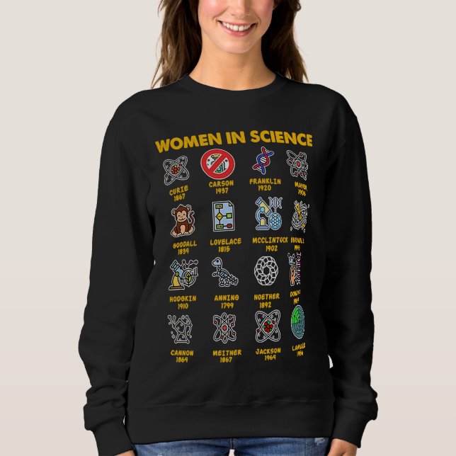 Women in Science Sweatshirt (Front)