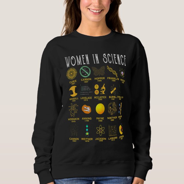 Women In Science Sweatshirt (Front)