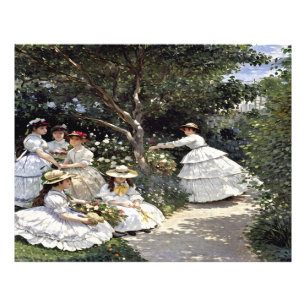 Women in the Garden Photo Print