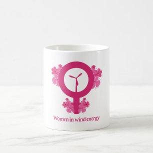 Women in Wind Energy – Feminist Gift Coffee Mug
