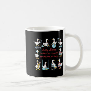 Women Inclusion Funny Silly Goose Neurodivergent Coffee Mug