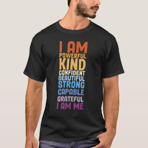 Women Inspirational Quote Apparel Kindness Sayin T-Shirt
