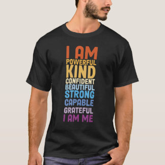 Women Inspirational Quote Apparel Kindness Sayin T-Shirt