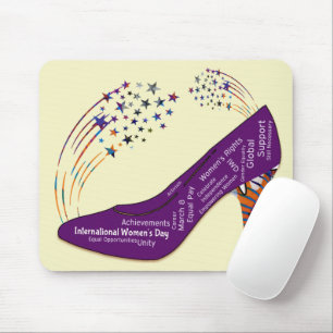 Women Inspired Motivated Mouse Pad