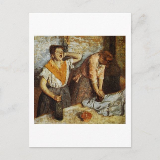 Women Ironing postcard (Front)