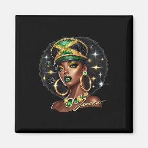 Women Jamaica Clothes Jamaica Flag Magnet