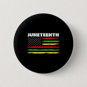 Women Juneteenth Flag African American 1 6 Cm Round Badge