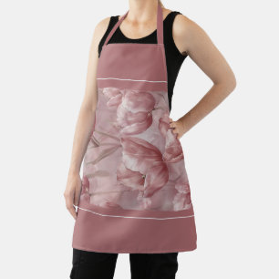 Women Kitchen Cute Flowers Cooking Baking BBQ Work Apron