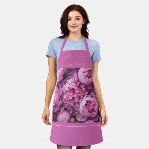 Women Kitchen Cute Flowers Cooking Baking BBQ Work Apron