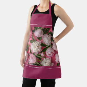 Women Kitchen Cute Flowers Cooking Baking BBQ Work Apron