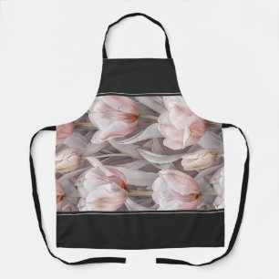 Women Kitchen Cute Flowers Cooking Baking BBQ Work Apron