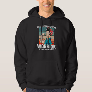 Women Knee Replacement Warrior Hoodie