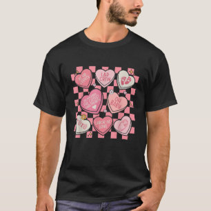 Women Labour And Delivery Nurse Hearts Candy Valen T-Shirt